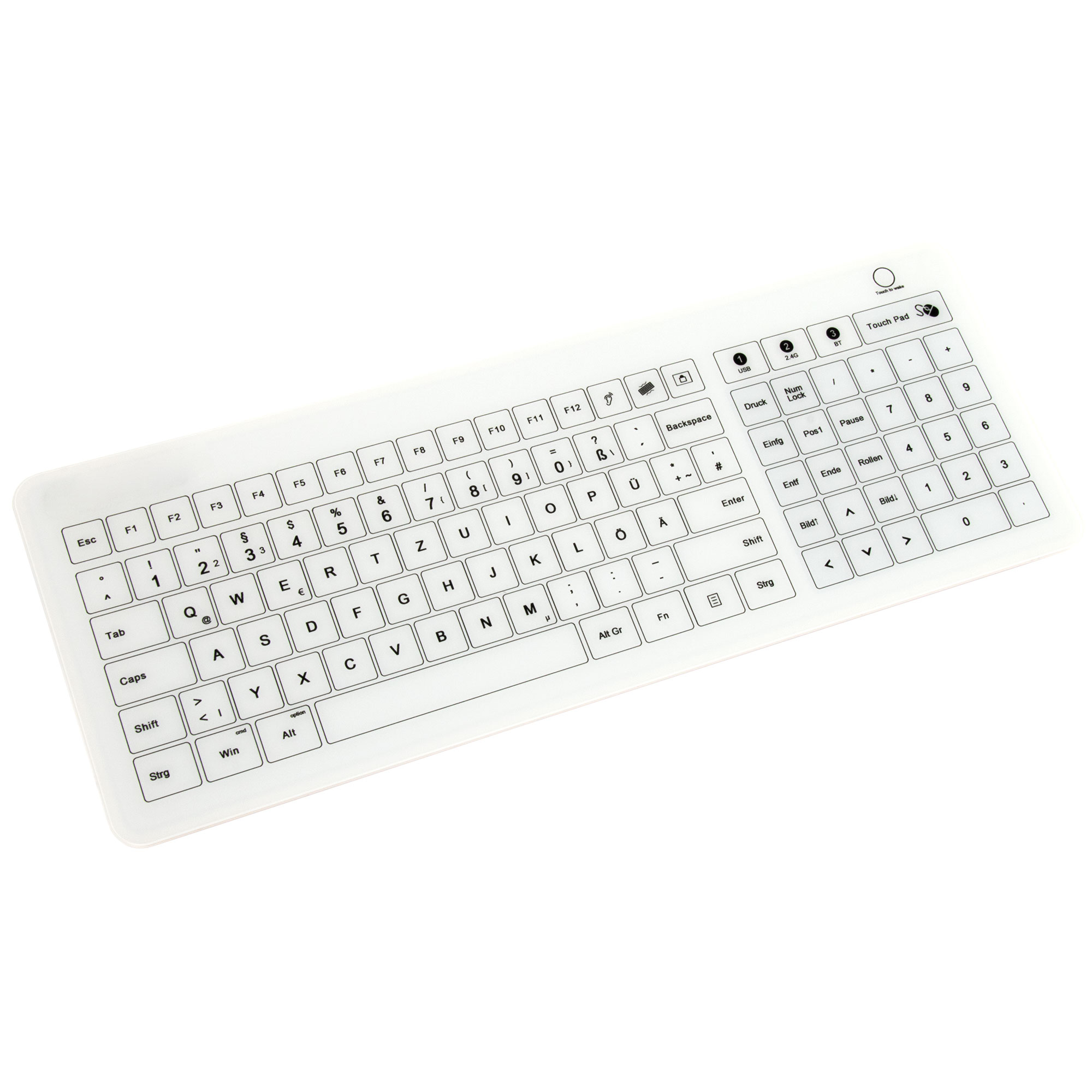Reinraum-Glas-Tastatur G1/G1W