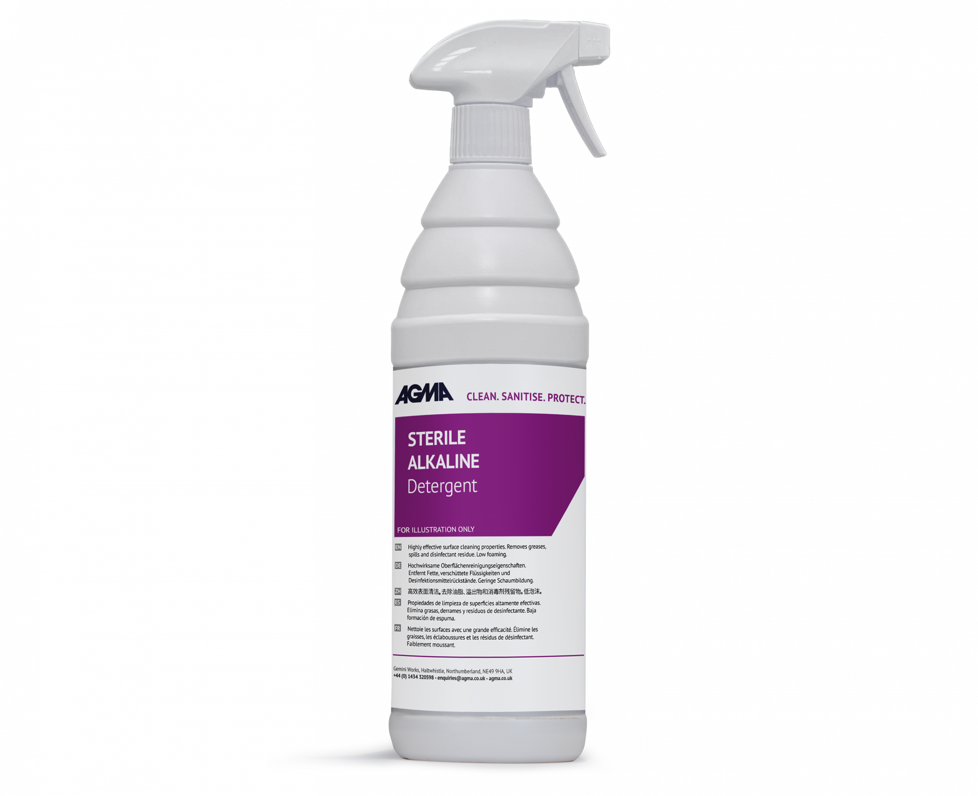 Cover Image | 11006780 | AGMA - Alkaline Detergent Sterile - 1L