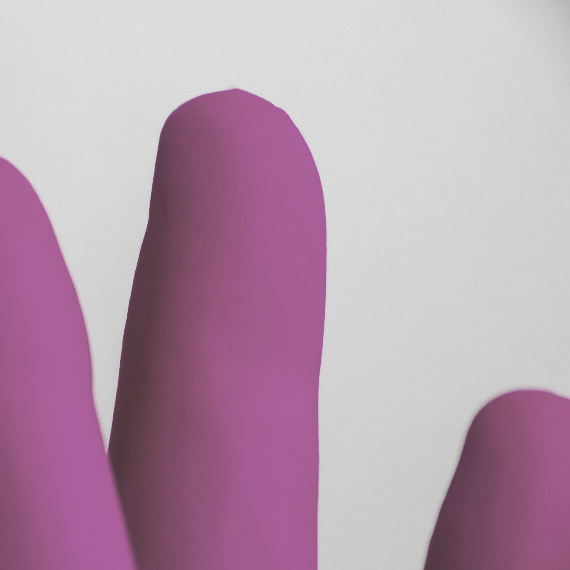 Nitril Reinraum - Handschuh SimTec | NG030 | Purple Red - Finger DetailView