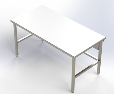 Cover Image | Höhenverstellbarer Tisch - glatt