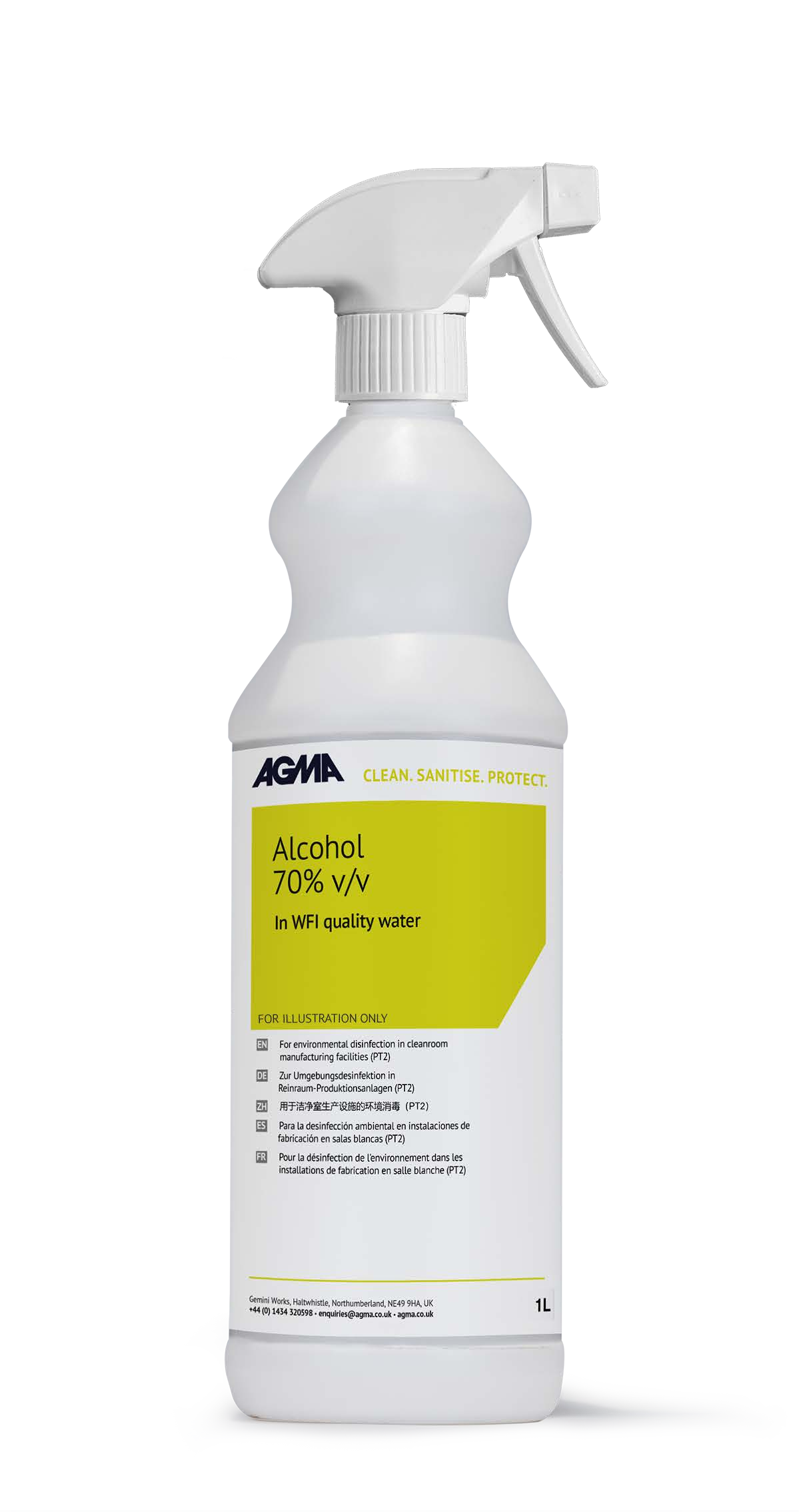 Cover Image | AGMA IPA 70% - 1L bottle